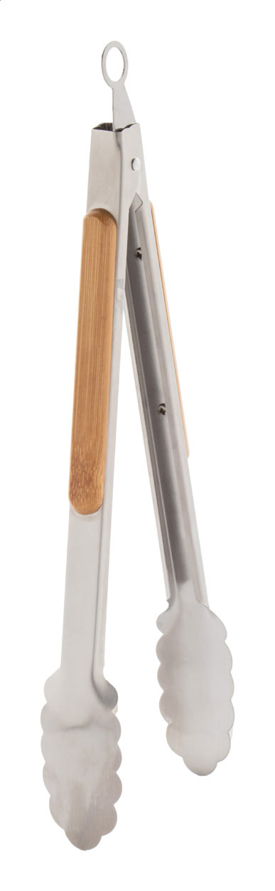Pinza da barbecue Bamboo Steel - Casarile stampato con logo