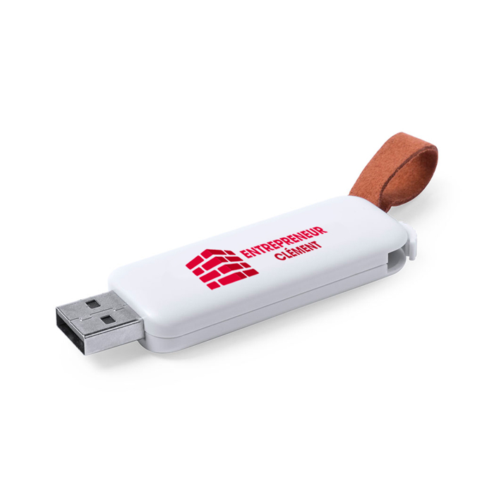 Chiavetta USB minimalista da 16GB con cinturino in pelle - Gorla Maggiore
