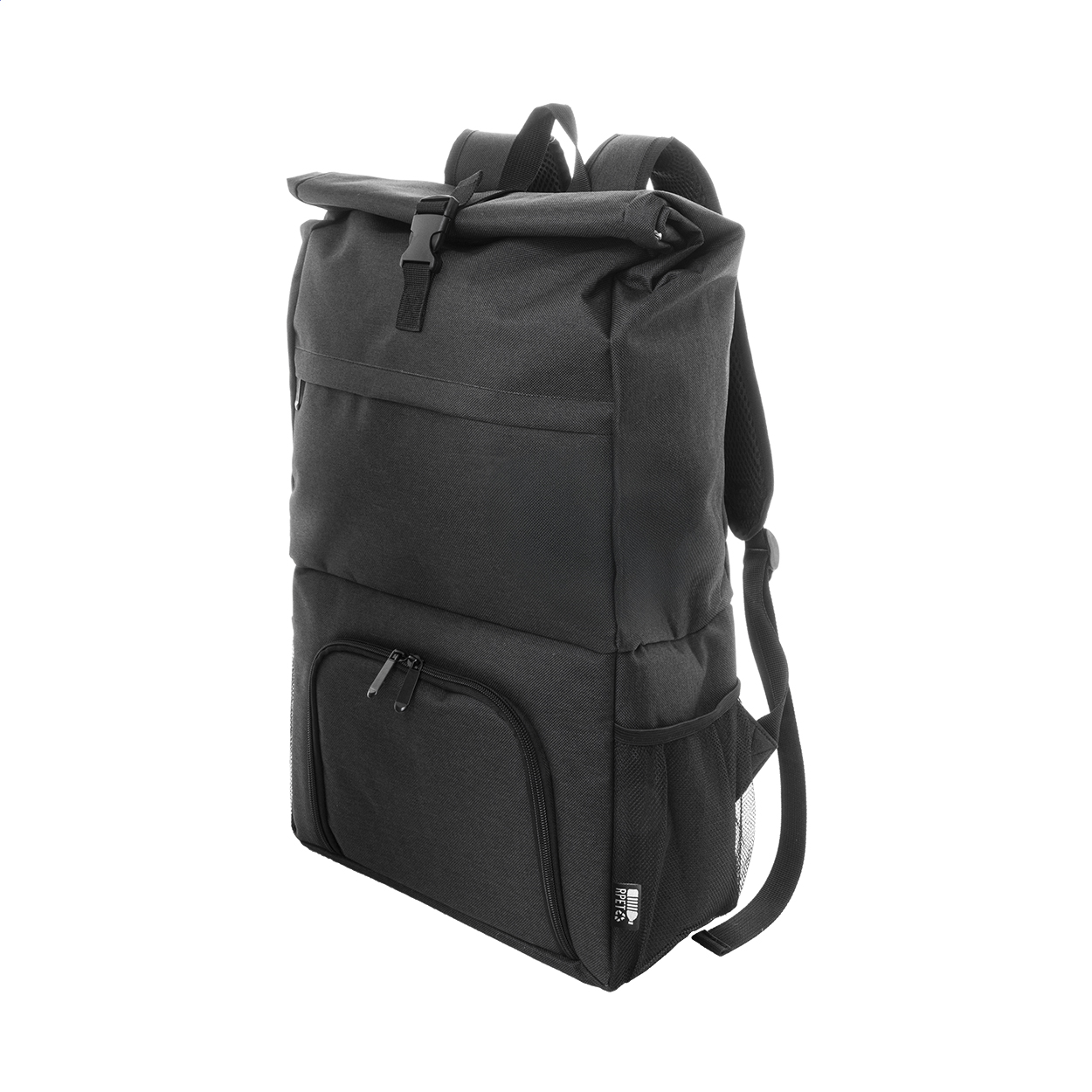 Zaino termico rolltop Chilltop in RPET 600D con il tuo logo stampato con logo