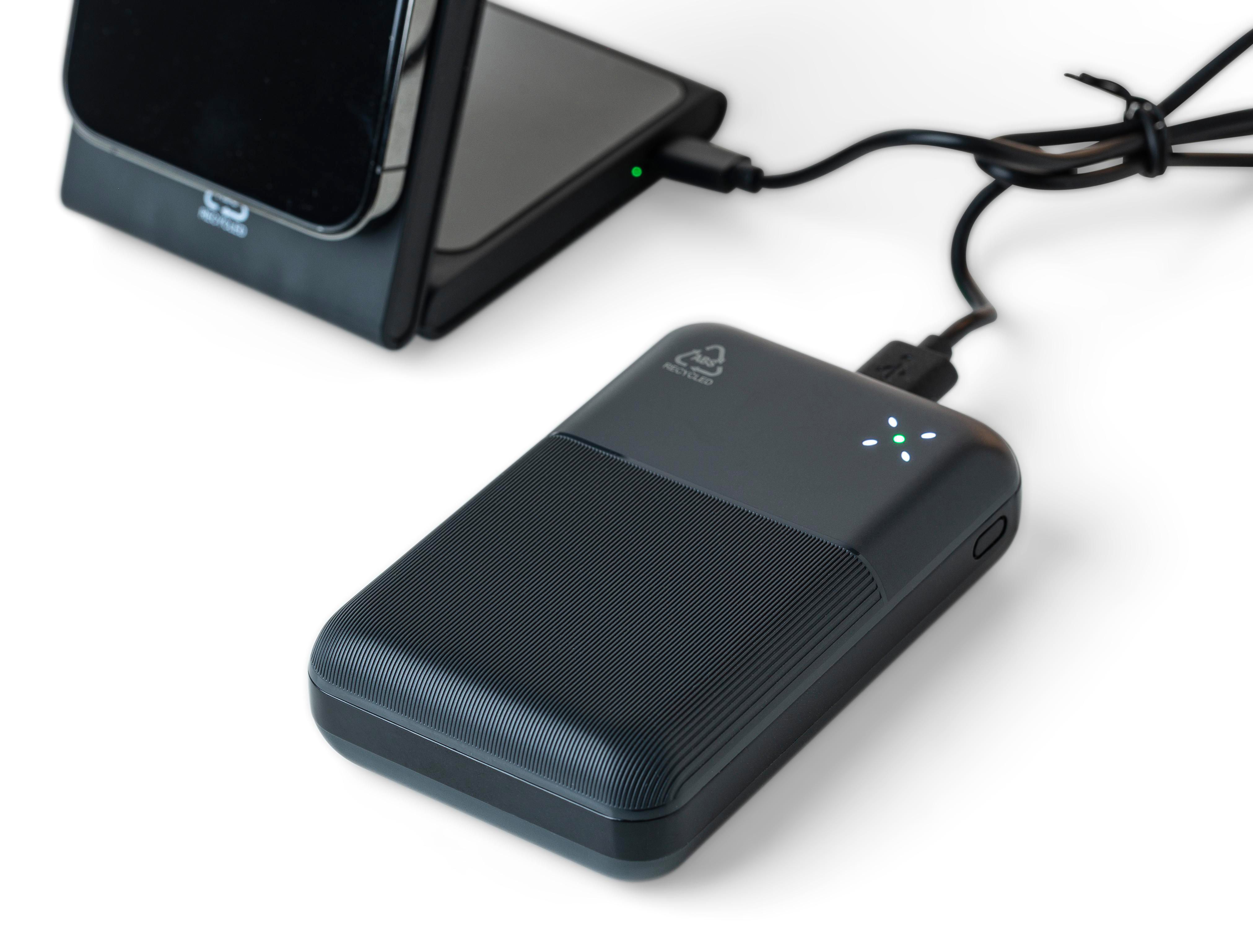 EcoEnergia Powerbank - Trezzone stampato con logo