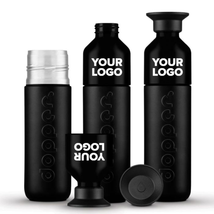 Bottiglia Dopper® Blaze Isolata Nero Fiammeggiante 350 ml - Lucignano
