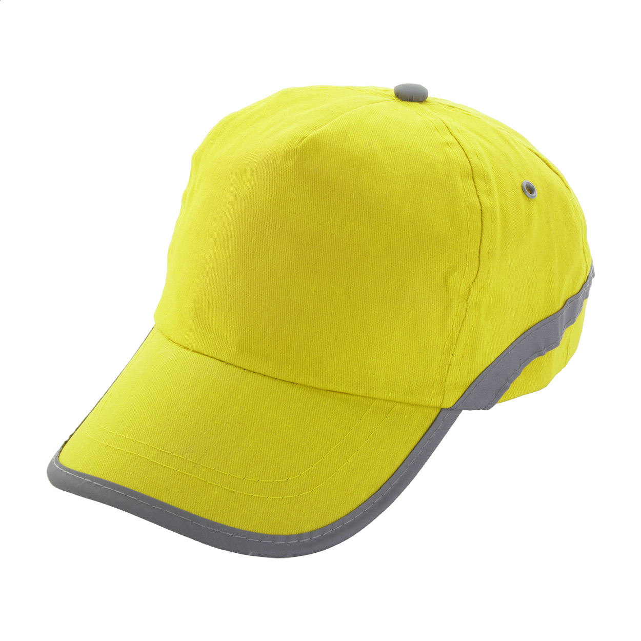 Cappellino da baseball Vikap in cotone con fascia rifrangente e logo