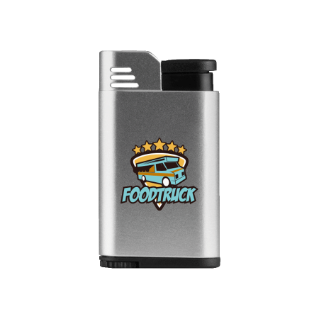 Accendino Quattro Fiamme in Metallo - Castellina in Chianti