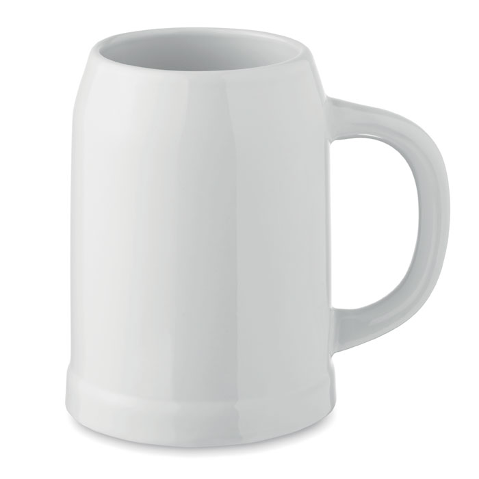 Boccale da birra in ceramica per sublimazione 500 ml - Mornago