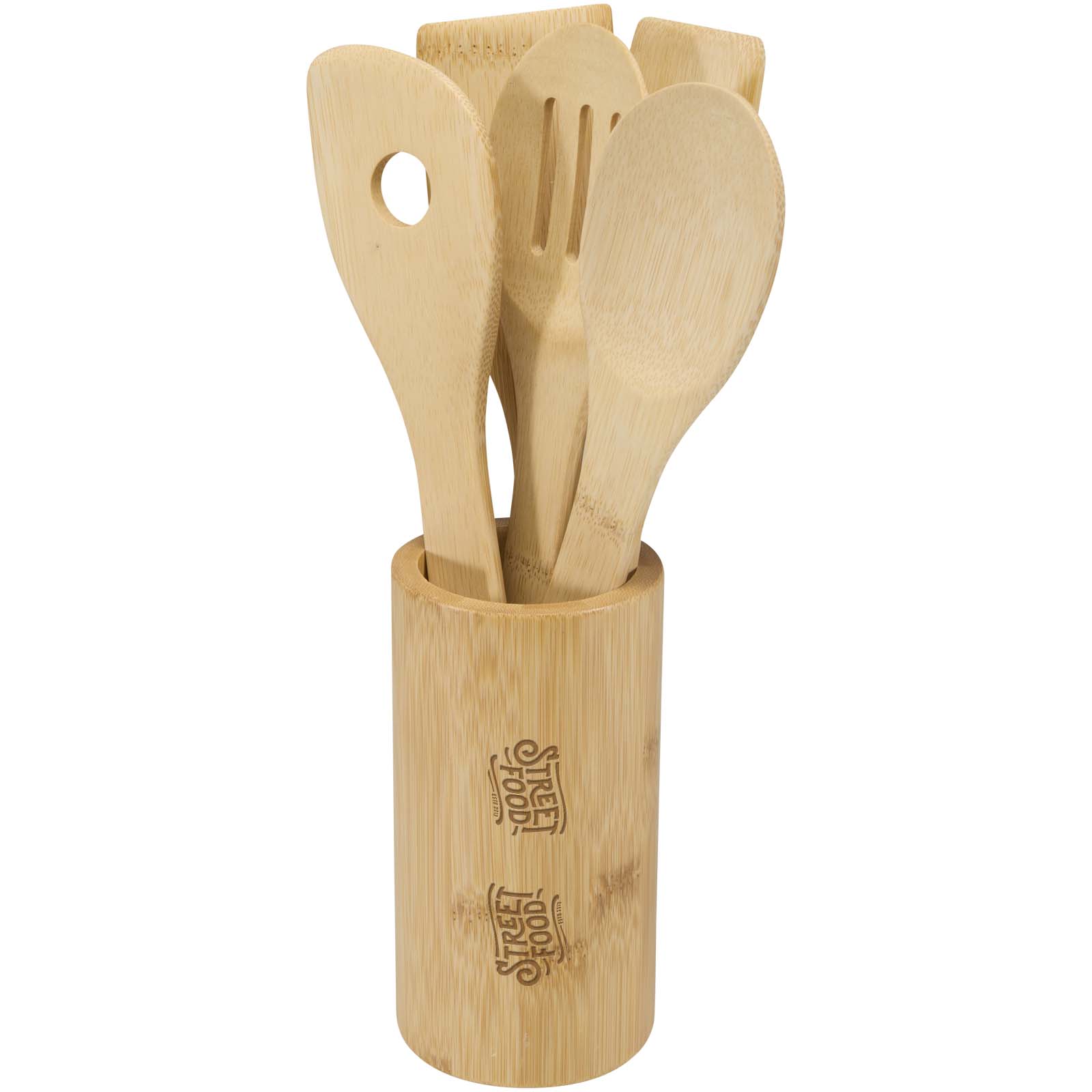 Set di utensili da cucina in bambù