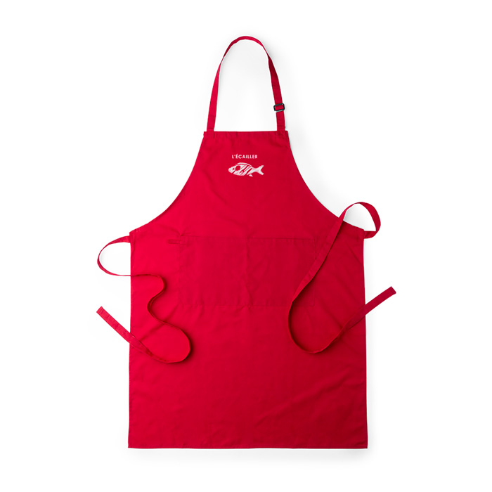 Grembiule da cucina ricamato in tessuto cotone/poliestere 145 g/m² 70x95cm - Cheyanne