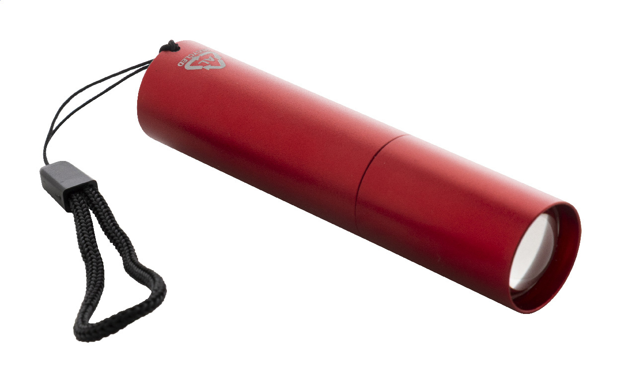 Torcia ricaricabile Chargelight Tone in alluminio riciclato