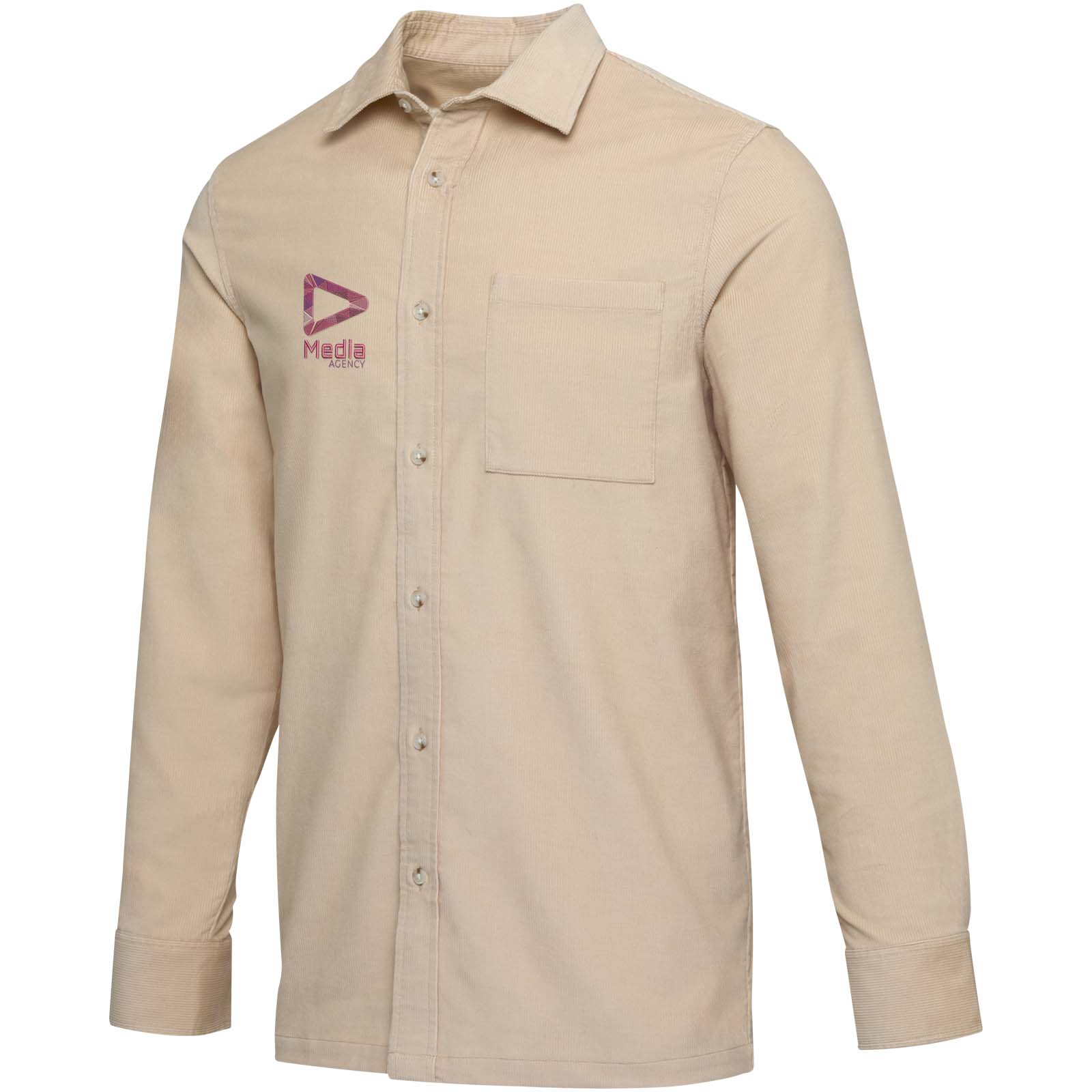 Camicia unisex di velluto a coste
