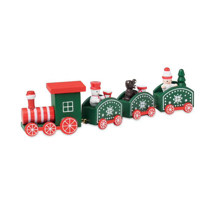 Treno di Natale in Legno - Ossimo