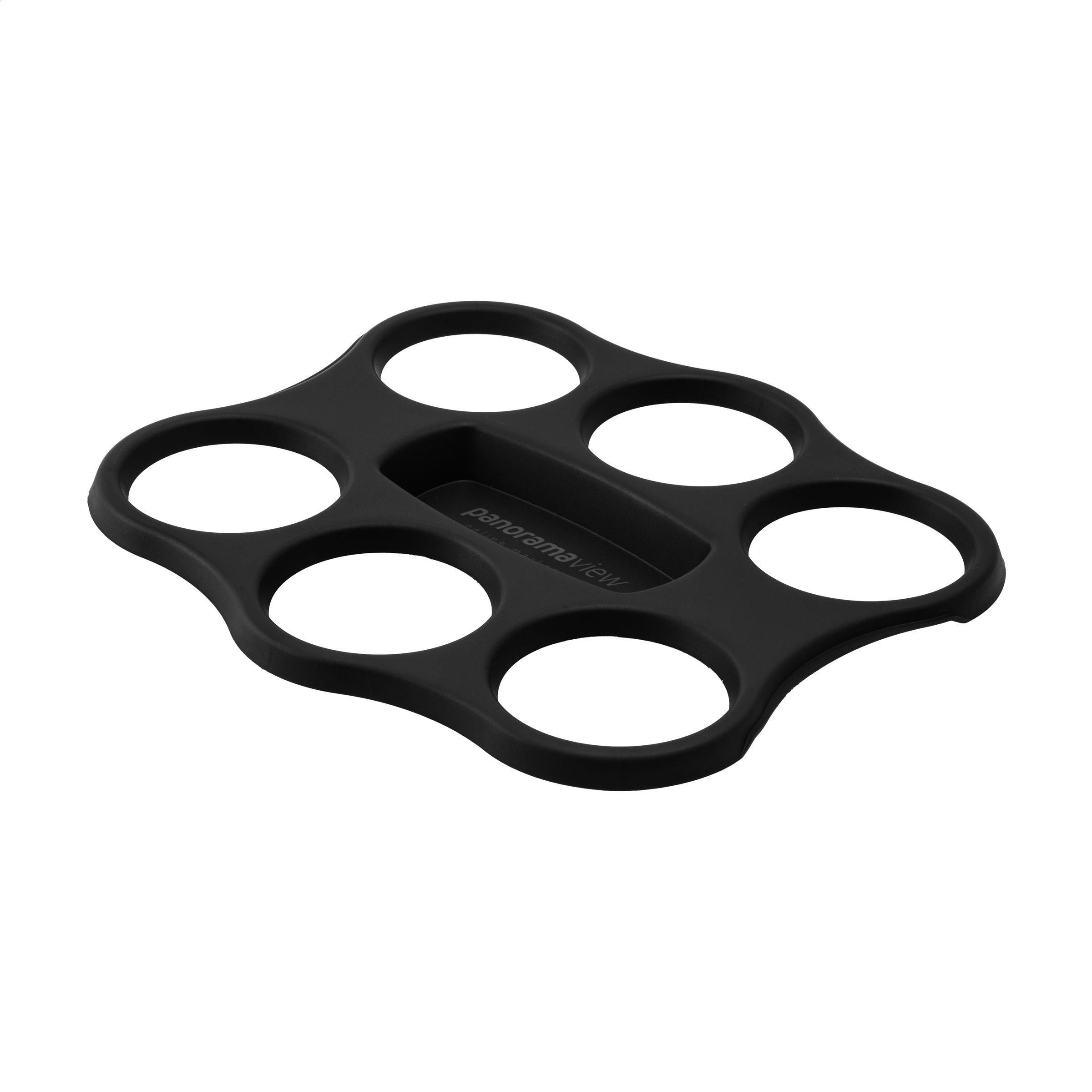 Vassoio porta tazze Circulcup 6 fori Ø 8 cm