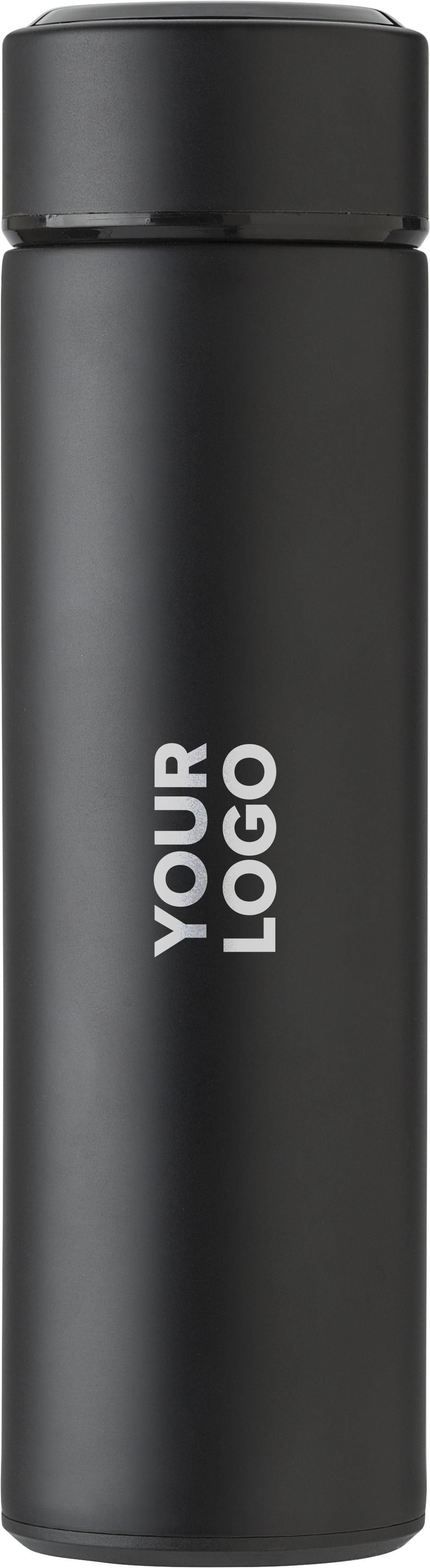 Bottiglia termica LED Acciaio - Villa di Tirano