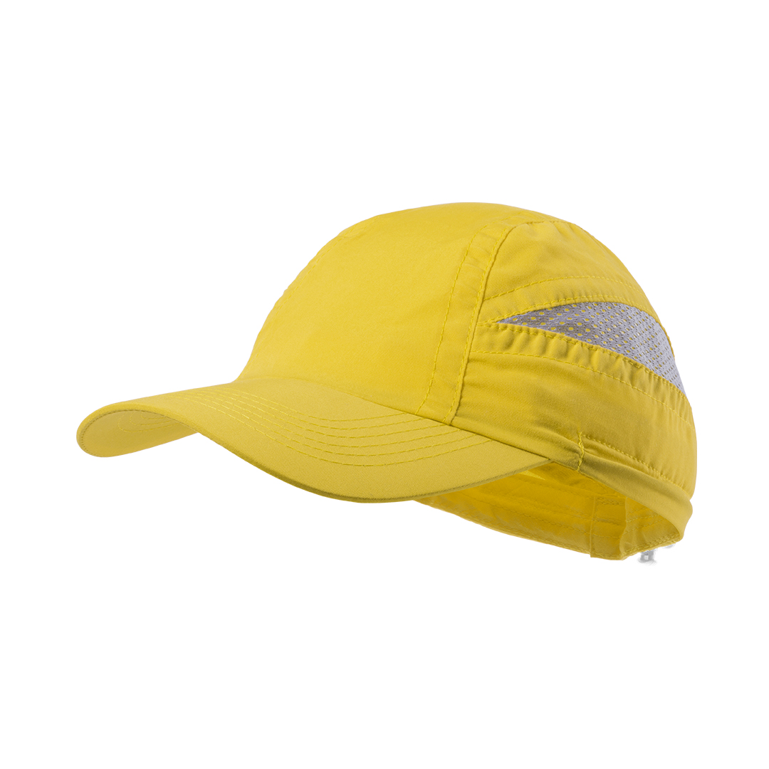 Cappellino sportivo bicolor in microfibra - Cascia
