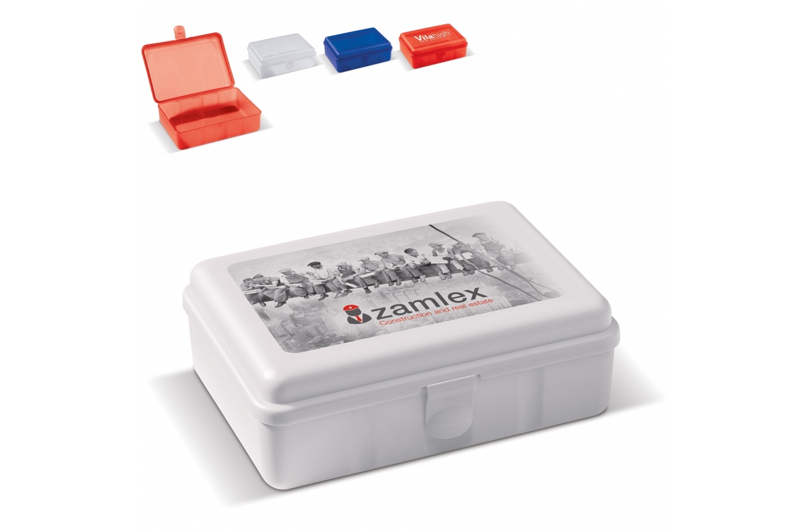 Scatola per il pranzo con design, con un solo scomparto principale - Bagnaria