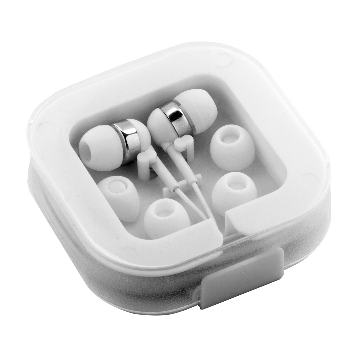 Auricolari in-ear USB-C Cound personalizzati con custodia portacellulare stampato con logo