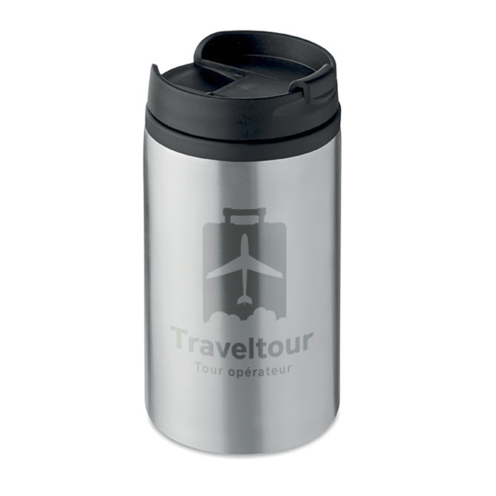 Tazza termica thermos tazza da caffè in acciaio inox per bevande calde 300  ml