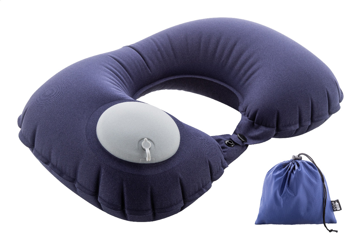 Cuscino da Viaggio Gonfiabile EcoPump - Cremenaga bedrukken met logo