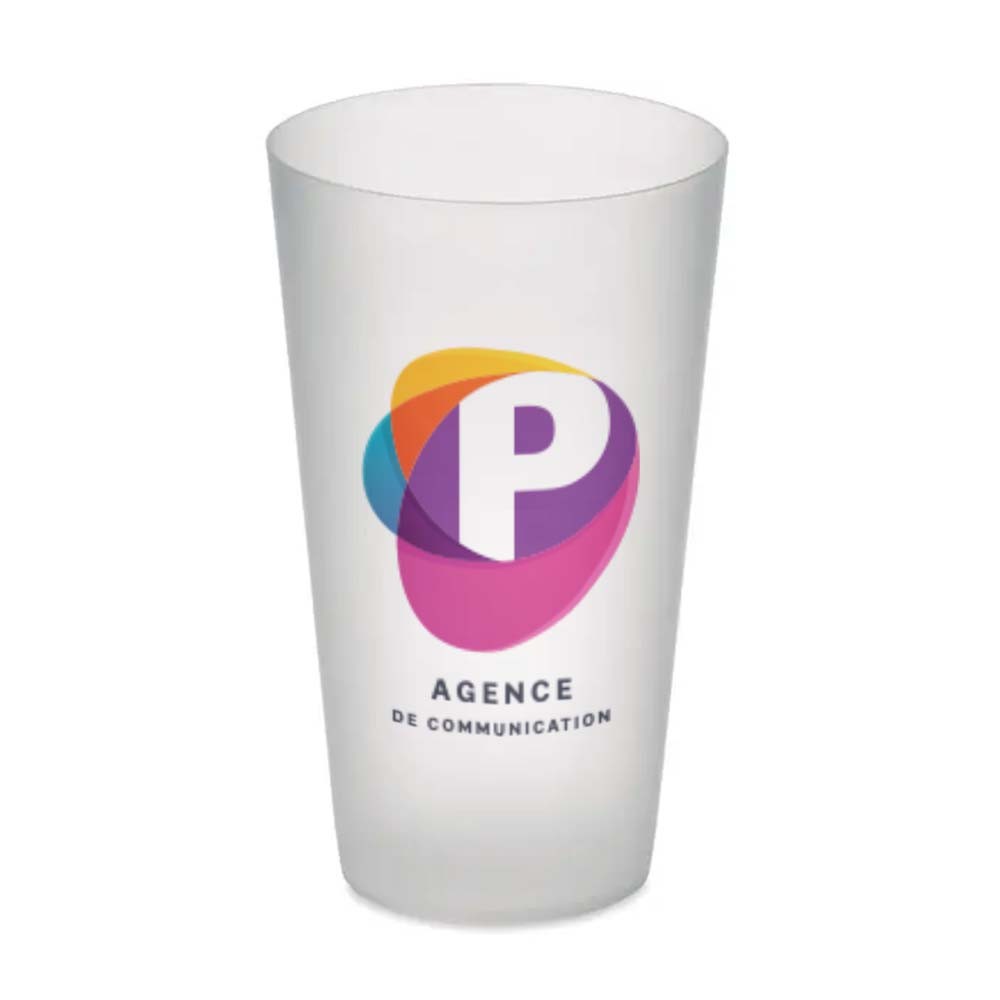 Bicchiere Festival Riutilizzabile con Finitura Opaca 500ml - Offlaga