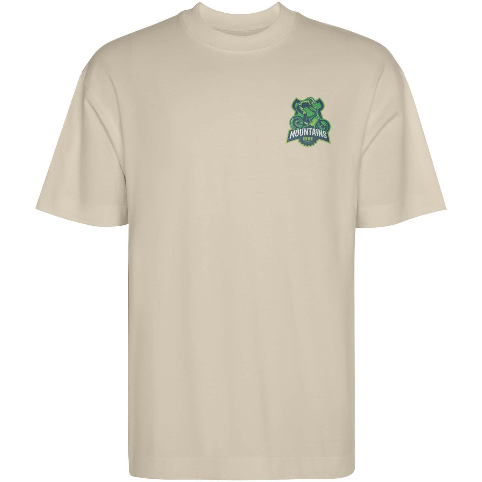 Maglia unisex over Chow con maniche corte