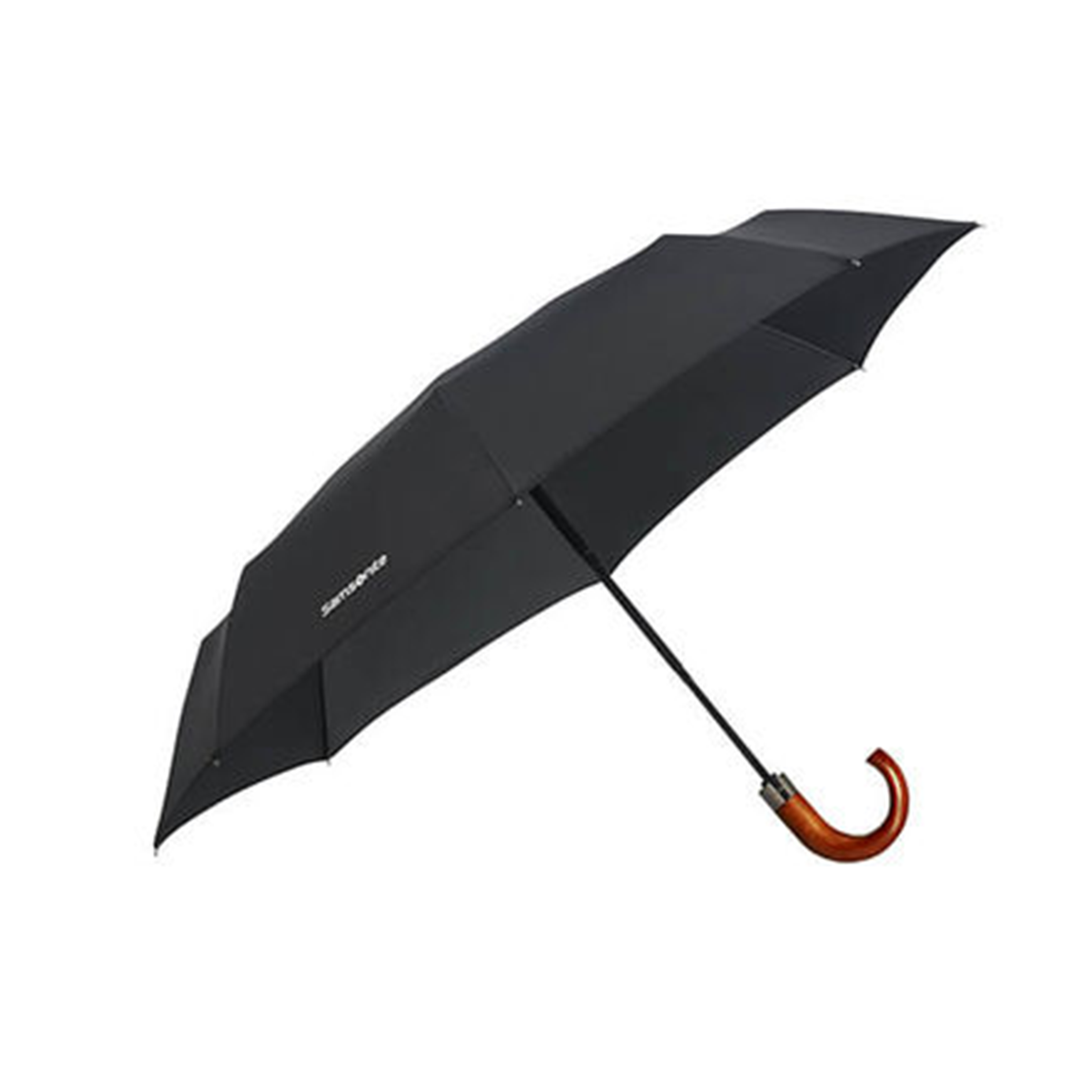 Samsonite Legno Classico S 3 Sett. Auto O/C Crook - Pieghevole stampato con logo