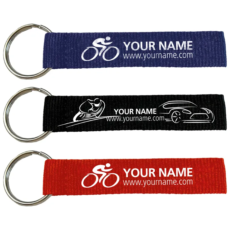 Portachiavi Personalizzabile Bianco - Vanzaghello