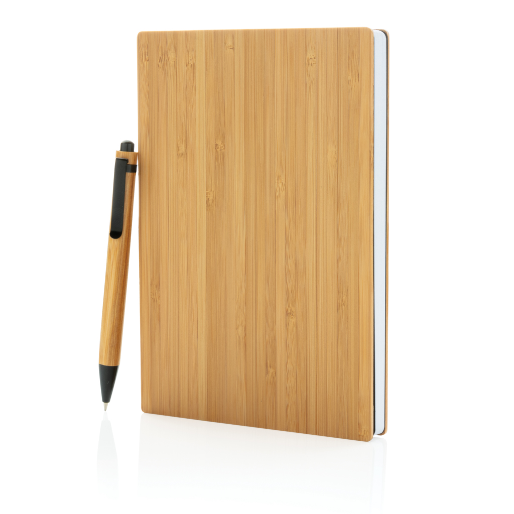 Set di Quaderno e Penna in Bamboo Sostenibile - Cenate Sotto