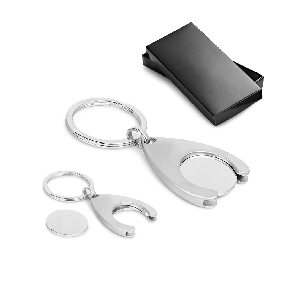 Portachiavi con Moneta Super Cart
