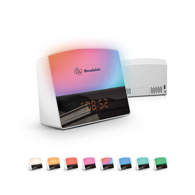 Luce Della Sveglia Arcobaleno - Castagneto Carducci stampato con logo