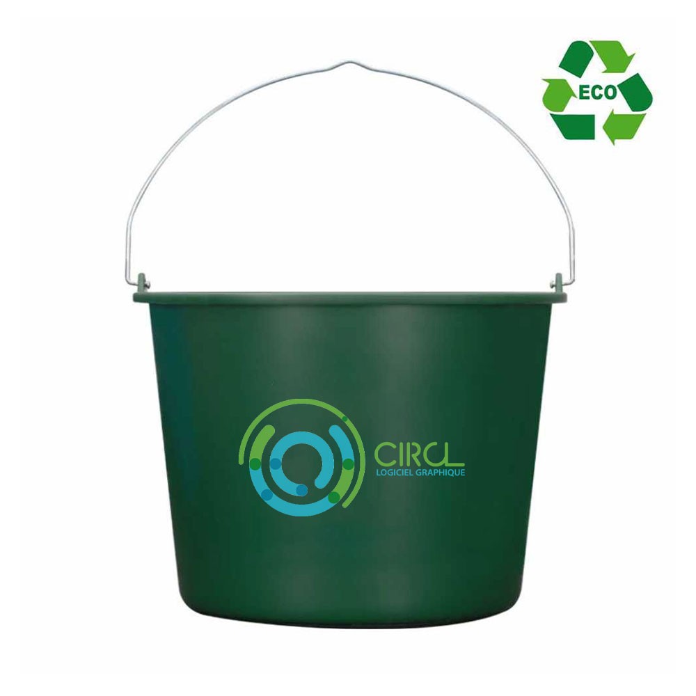Secchio Robustissimo da 20L per Riciclaggio - Montaione