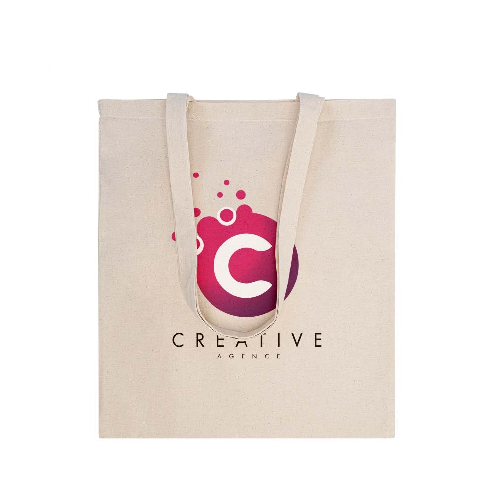 Borsa Lunga in Cotone 180 - Tirano stampato con logo