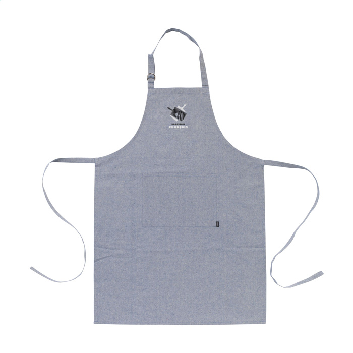 Grembiule EcoCotone Riciclato - Cadrezzate stampato con logo