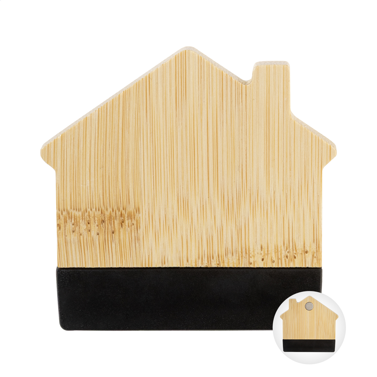Magnetico Casa in Bambù - Minucciano stampato con logo