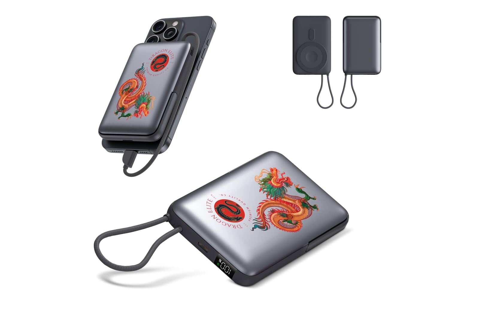 Nuovo Power Bank Wireless Compatibile con MagSafe e Apple Watch 10000 mAh