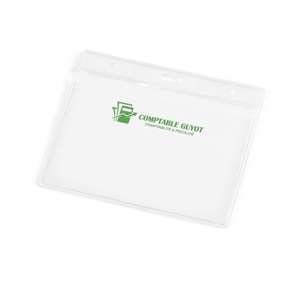 PortaBadge con Moschettone in PVC - Fornaci di Barga