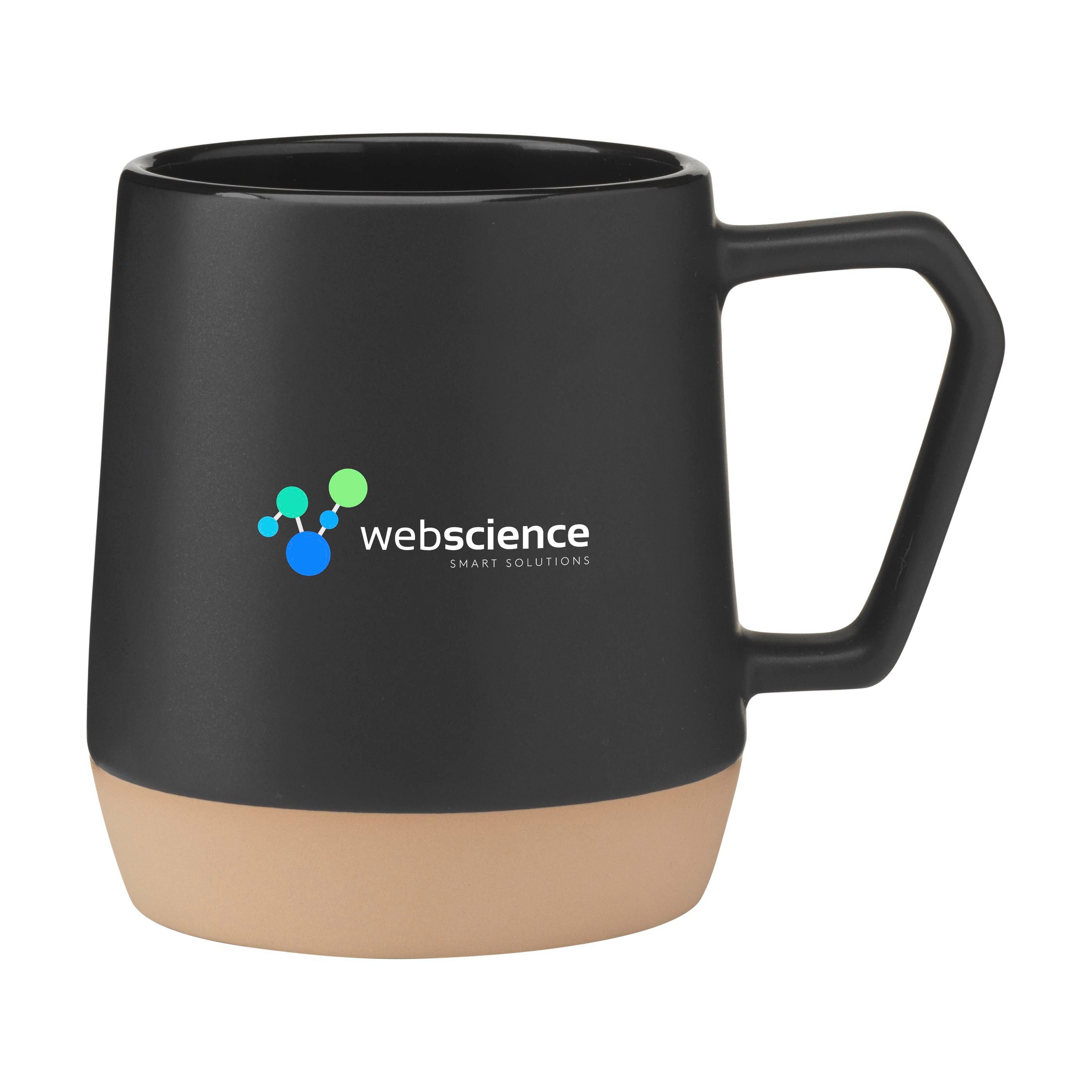 Tazza EcoCeramica Nero 330 ml - Corsico