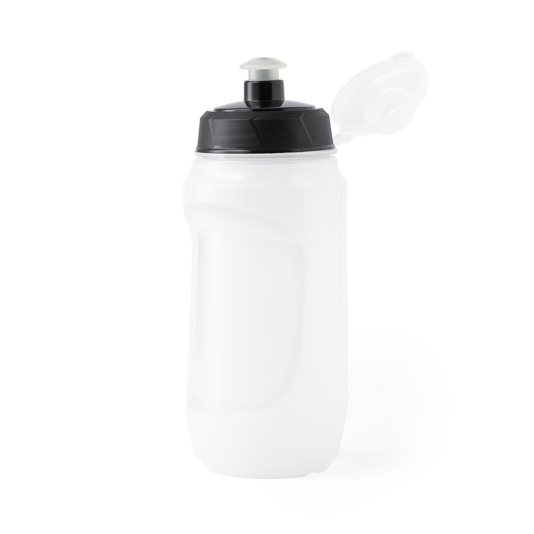 Bottiglia bianca traslucida in PE con dispenser di sicurezza - Calusco d’Adda