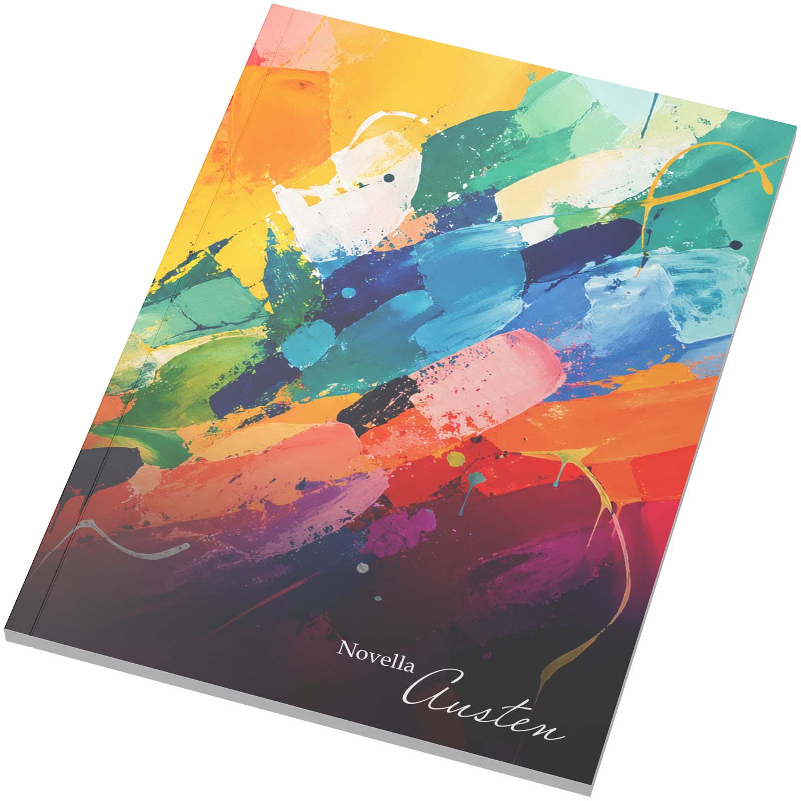 Taccuino Novella Austen A5 con copertina morbida – 50 fogli a righe