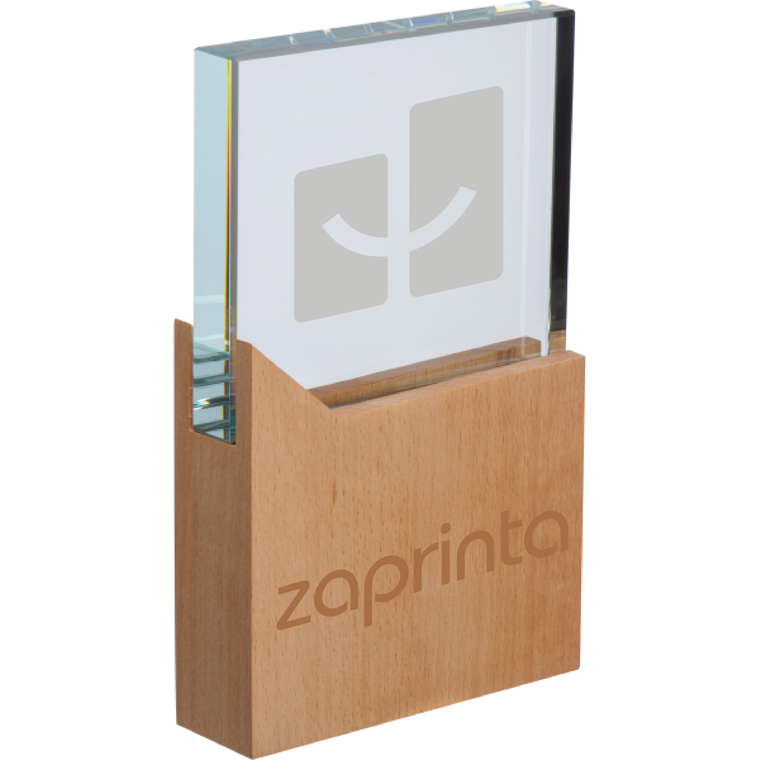 Trofeo con base in legno - Malegno