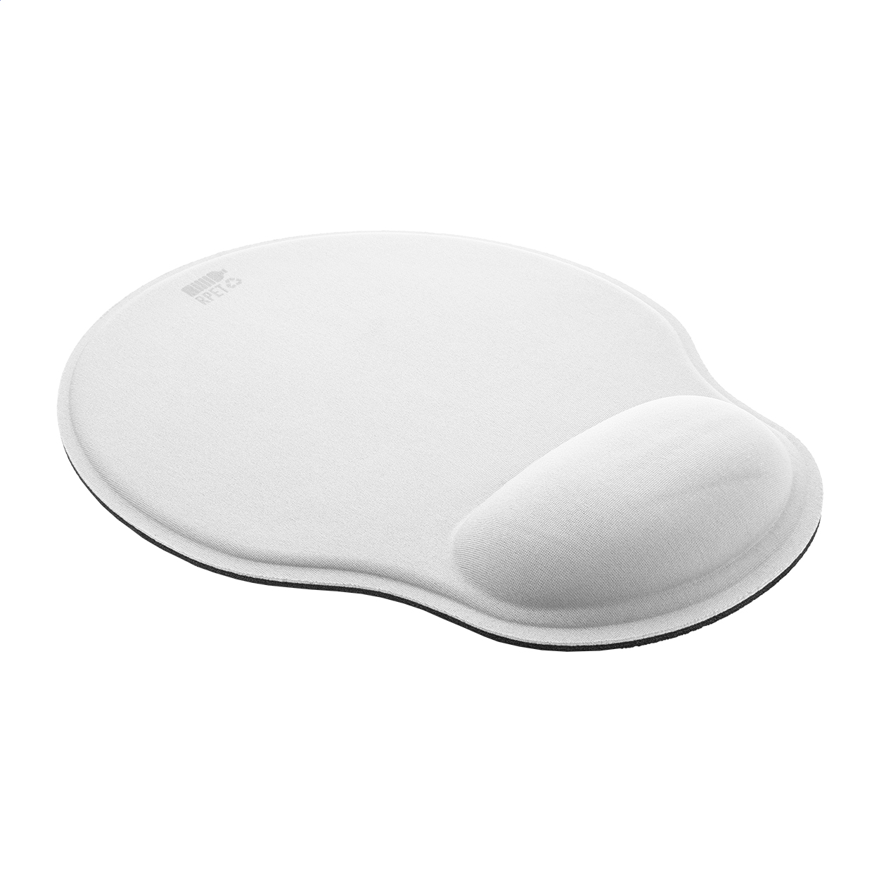 Tappetino mouse ergonomico Wrest personalizzato in RPET con poggiapolsi