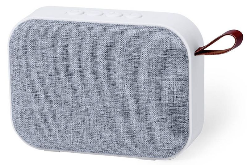 Altoparlante Bluetooth Bicolore con Manico in Pelle PU - Carpenedolo