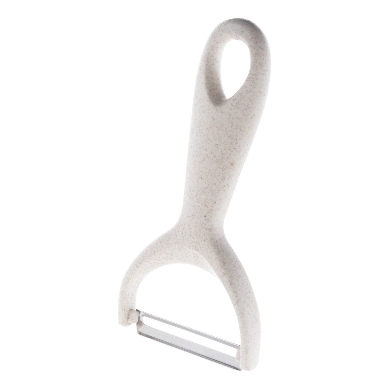 Pelaverdure Bolero in PP con lama in acciaio inox e il tuo logo stampato con logo