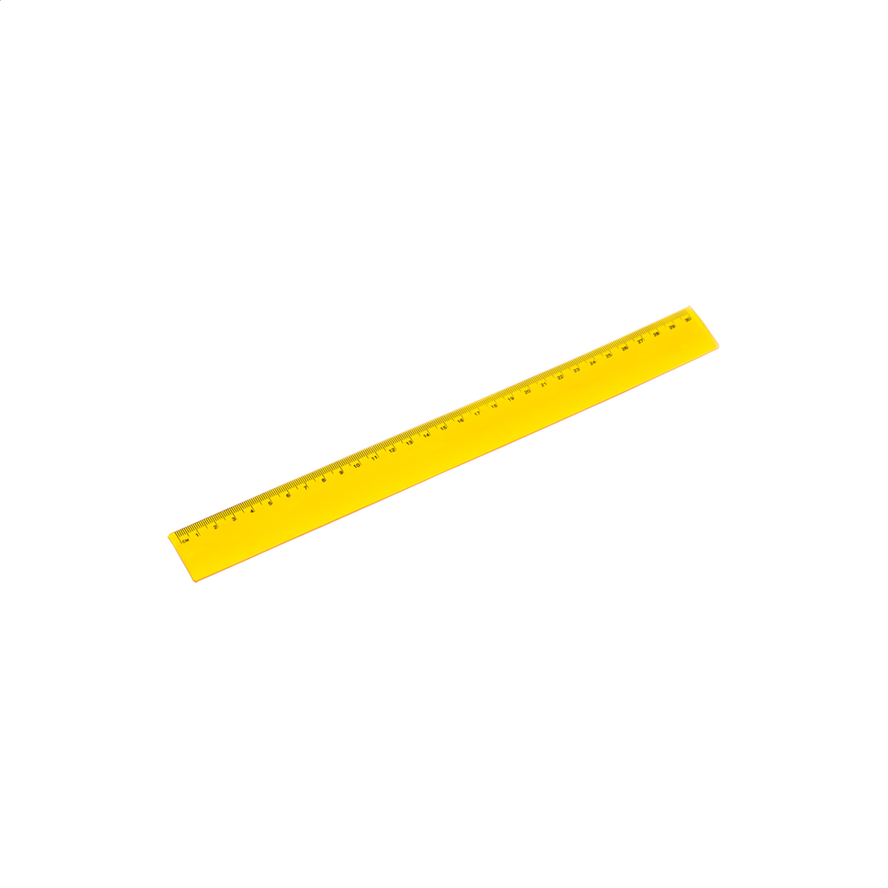Righello flessibile Fluxel in plastica da 30 cm con il tuo logo stampato con logo