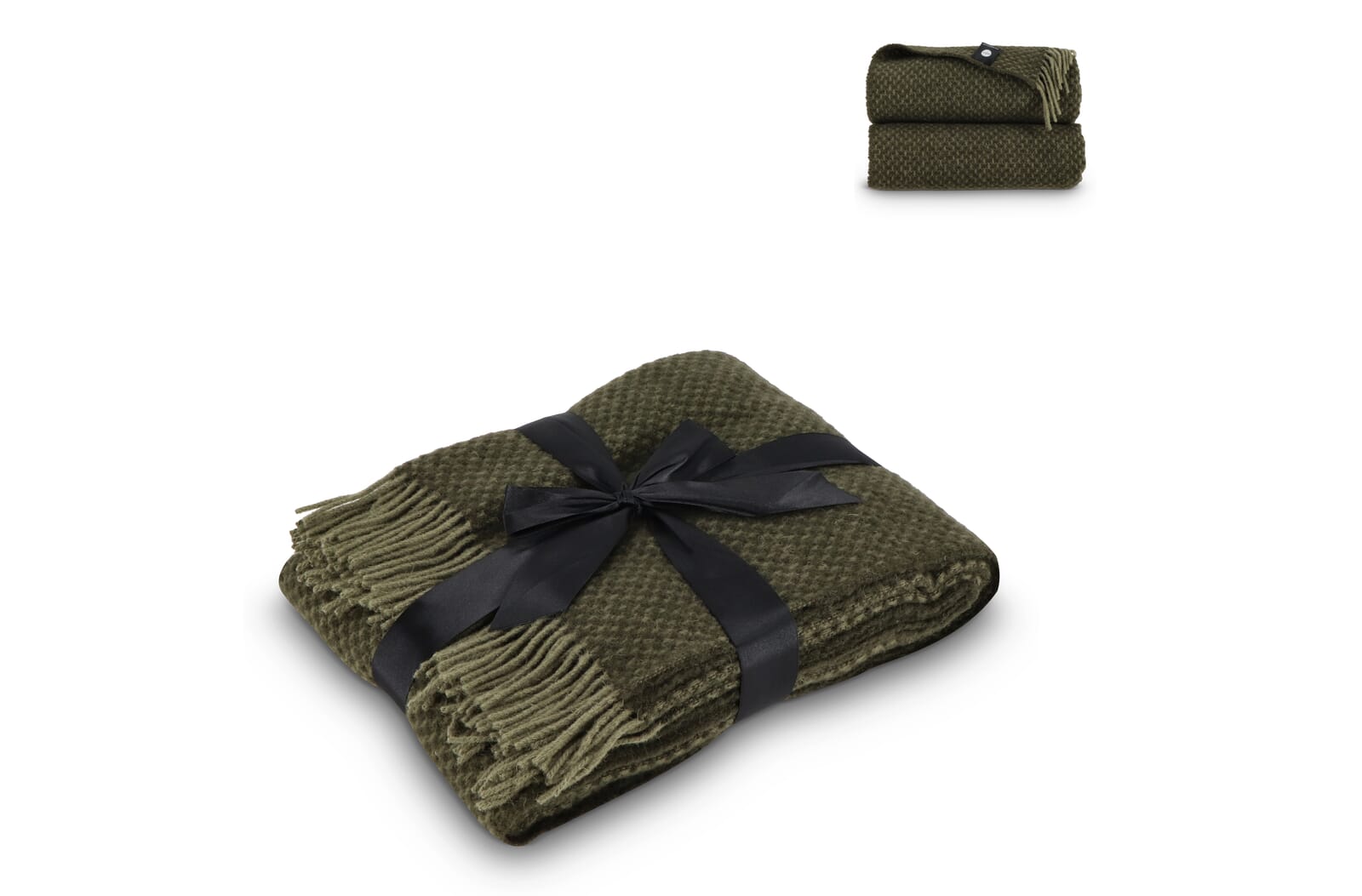 Coperta Sagaform Ulli dot 100% lana della Nuova Zelanda