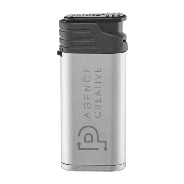 Accendino Elettronico Argento Jetflame - Lenna