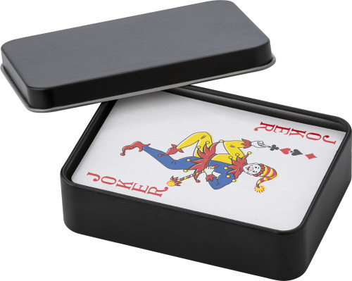 Scatola di Latta con Carte da Gioco - Izano