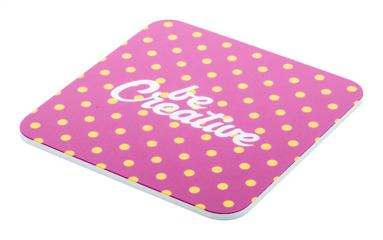 Sottobicchiere Cuore Creativo - Capannori stampato con logo