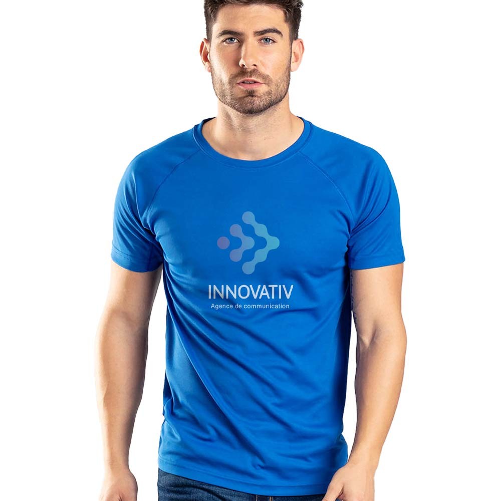 T-shirt adulti tecnica traspirante in poliestere - Porto Azzurro