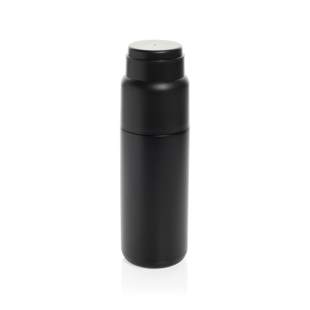 Thermobottiglia RCS riciclata isolata con tazza 500ml