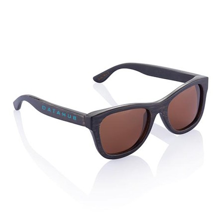 Occhiali da sole polarizzati con montatura in bambù realizzati a mano - Ripalta Arpina