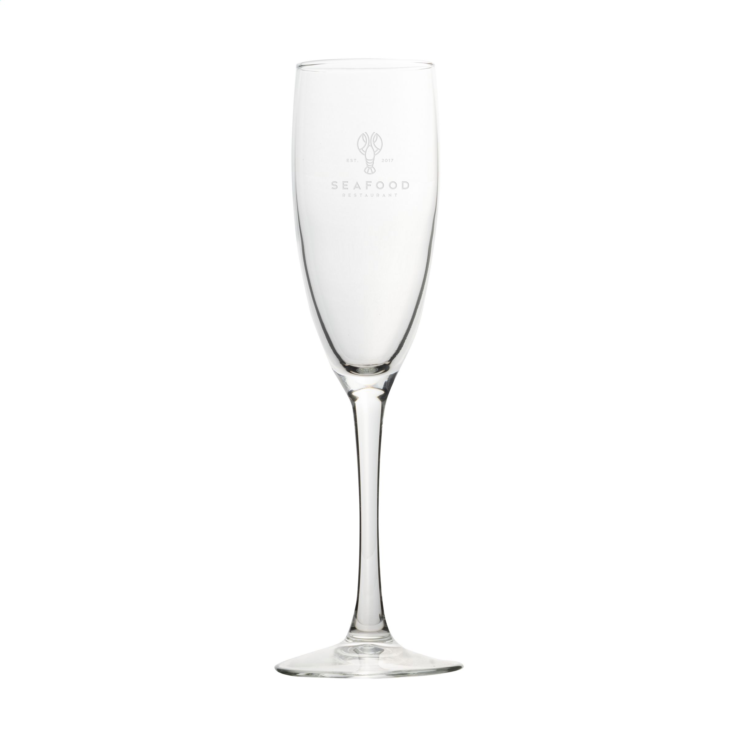 Elegante flute per champagne da festeggiamento - Monterosso al Mare