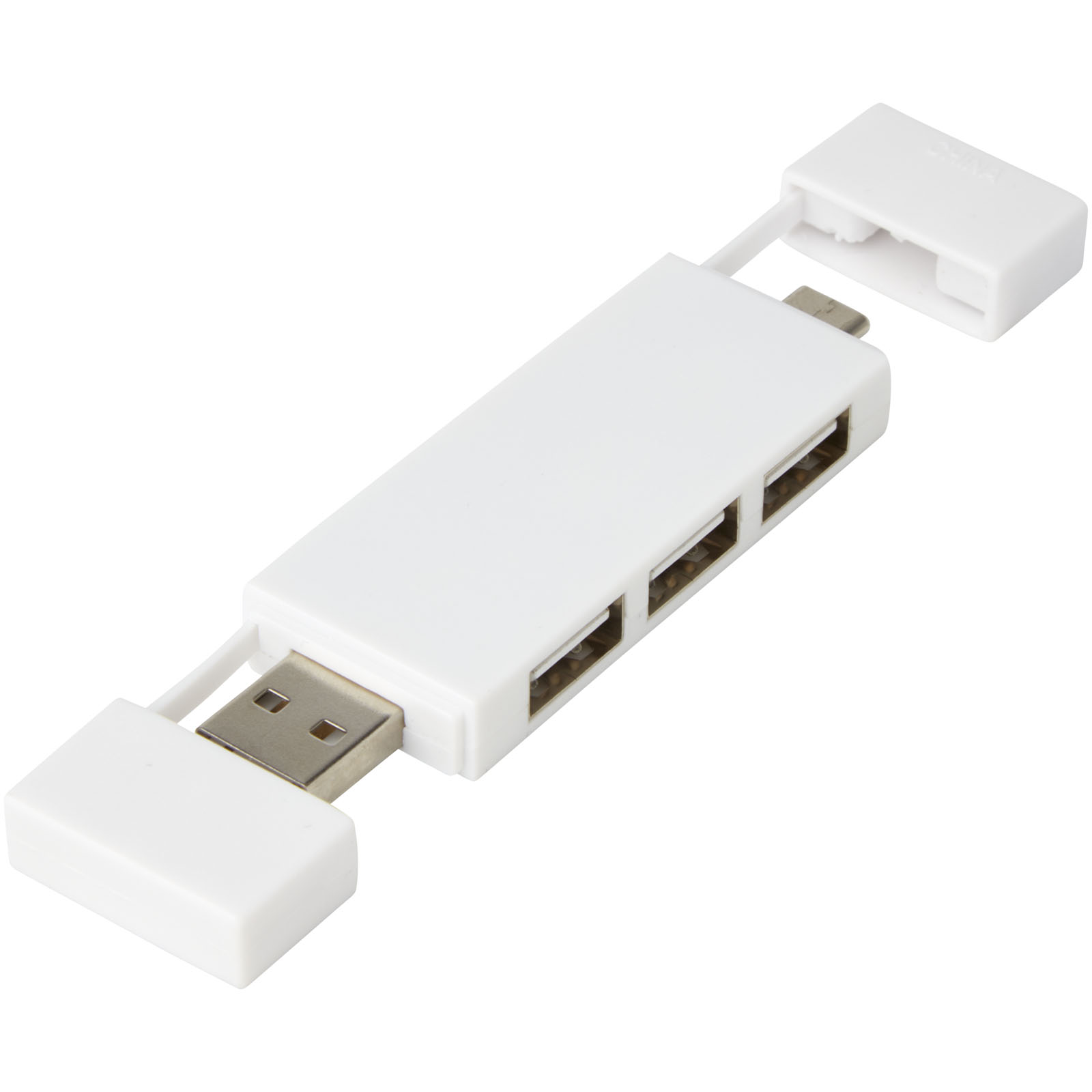 Hub USB a 3 porte con ingresso USB-A e Type-C - Fiorano Modenese